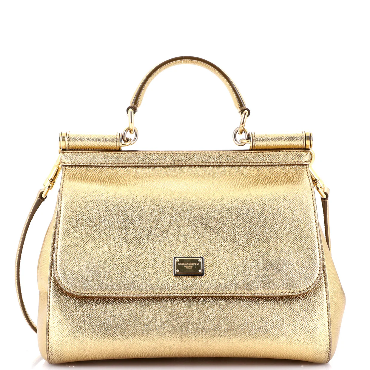 Miss Sicily Bag Leather Medium - Deep Luxury