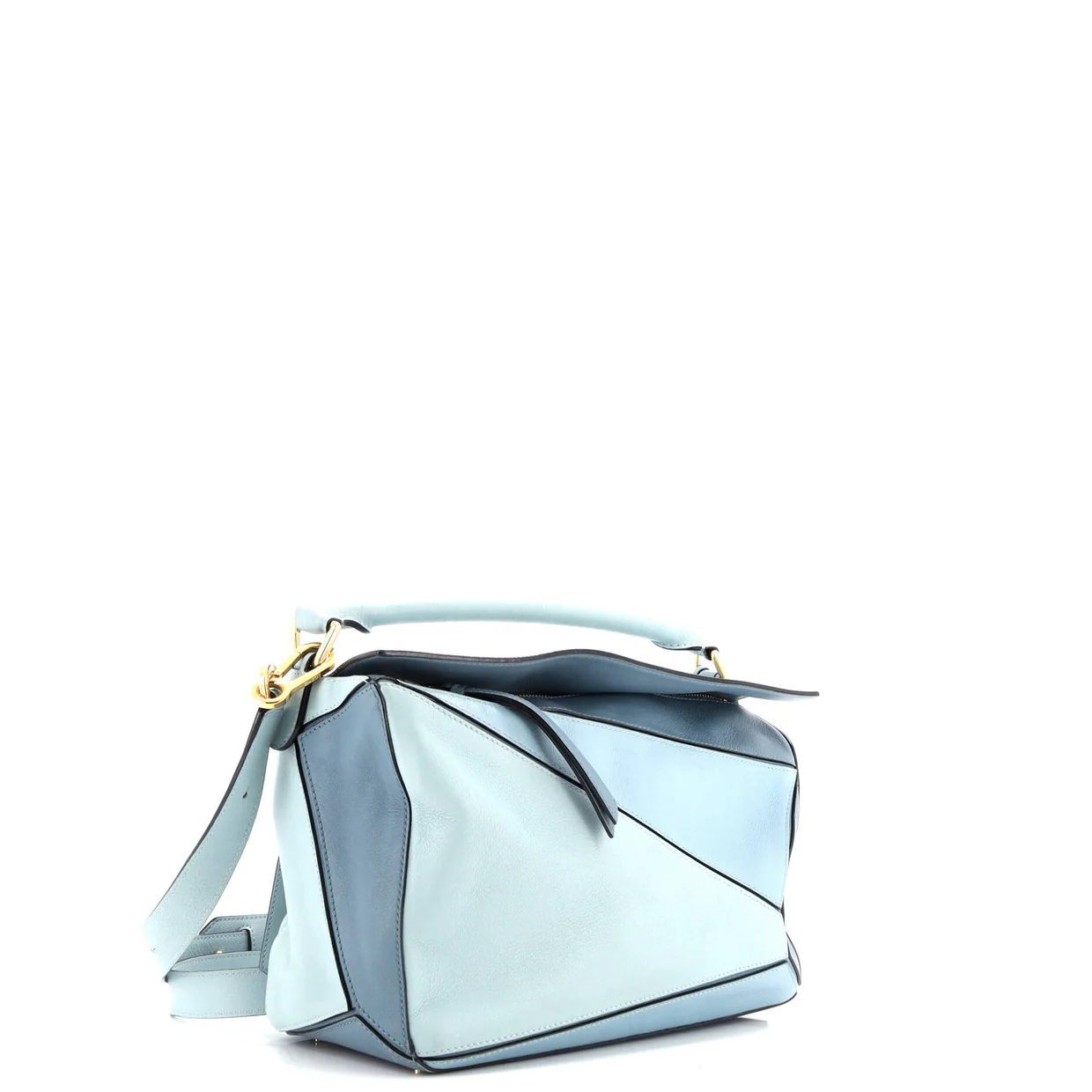 Puzzle Bag Leather Medium - Deep Luxury