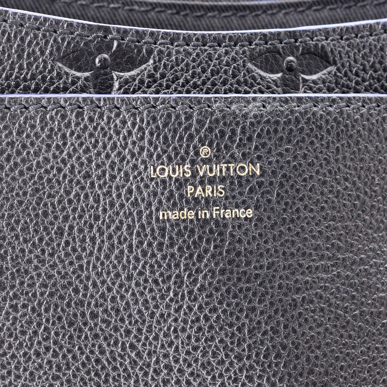 Blanche Handbag Monogram Empreinte Leather MM - Deep Luxury