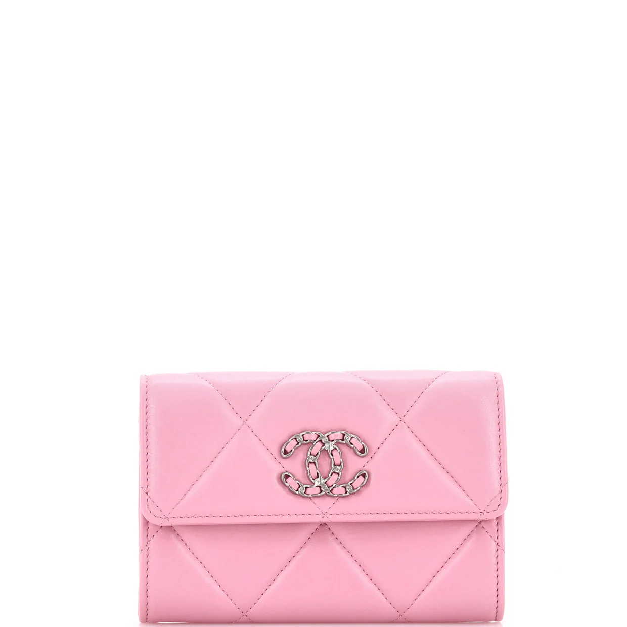 19 Flap Wallet Quilted Lambskin Small - Deep Luxury