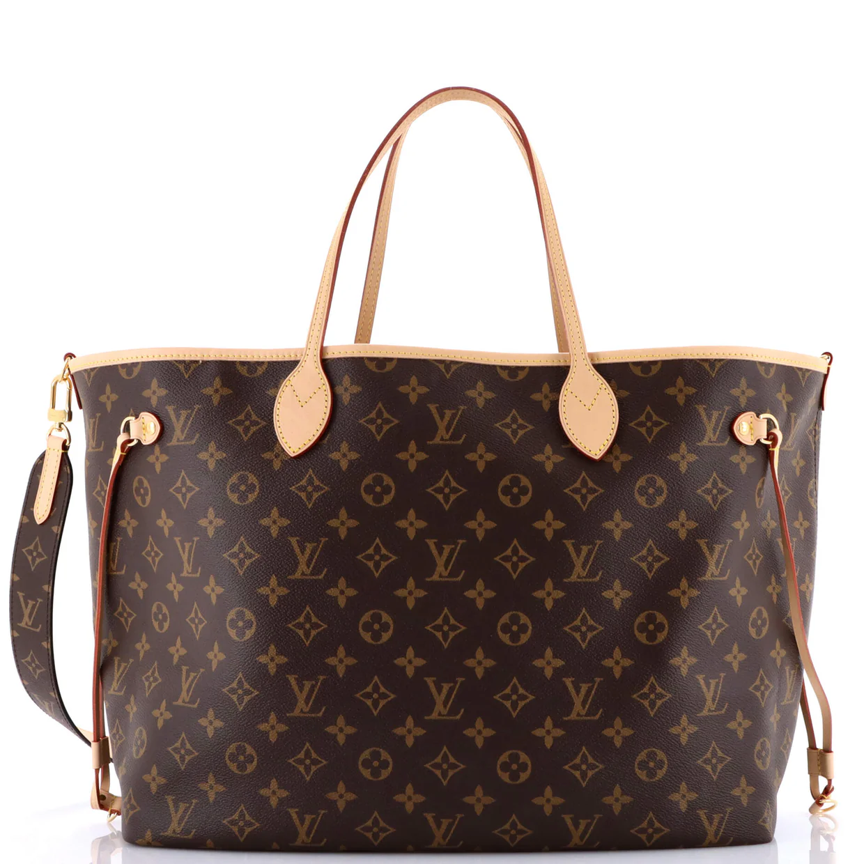 Neverfull Bandouliere Inside Out Monogram Canvas with Leather GM - Deep Luxury