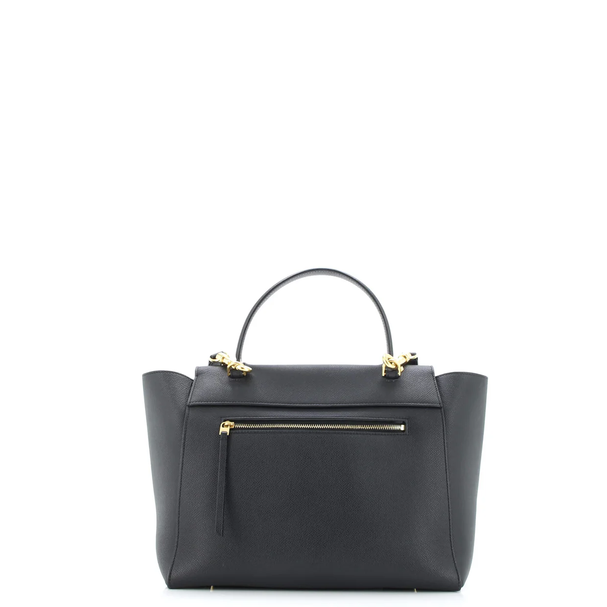 Belt Bag Textured Leather Mini - Deep Luxury