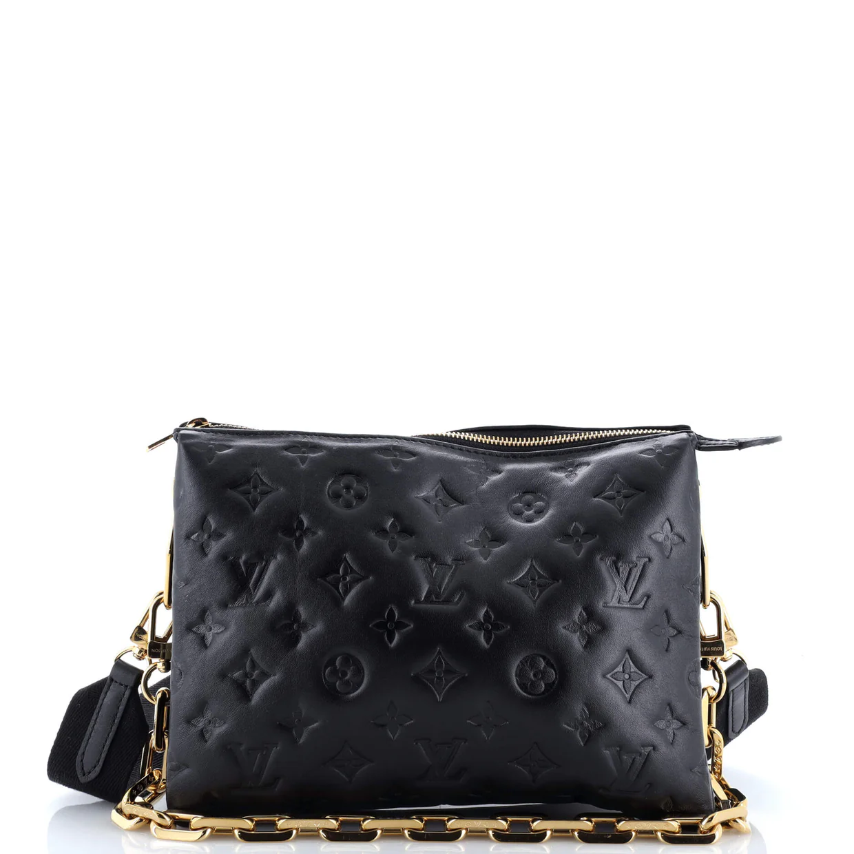 Coussin Bag Monogram Embossed Lambskin PM - Deep Luxury