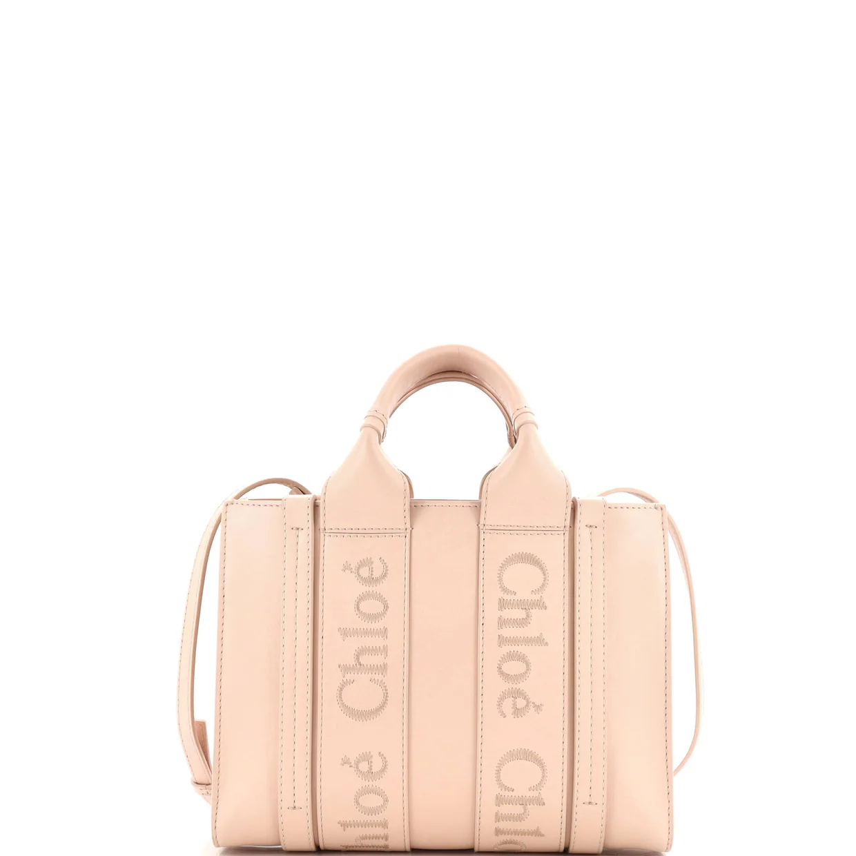 Woody Convertible Tote Leather Small - Deep Luxury