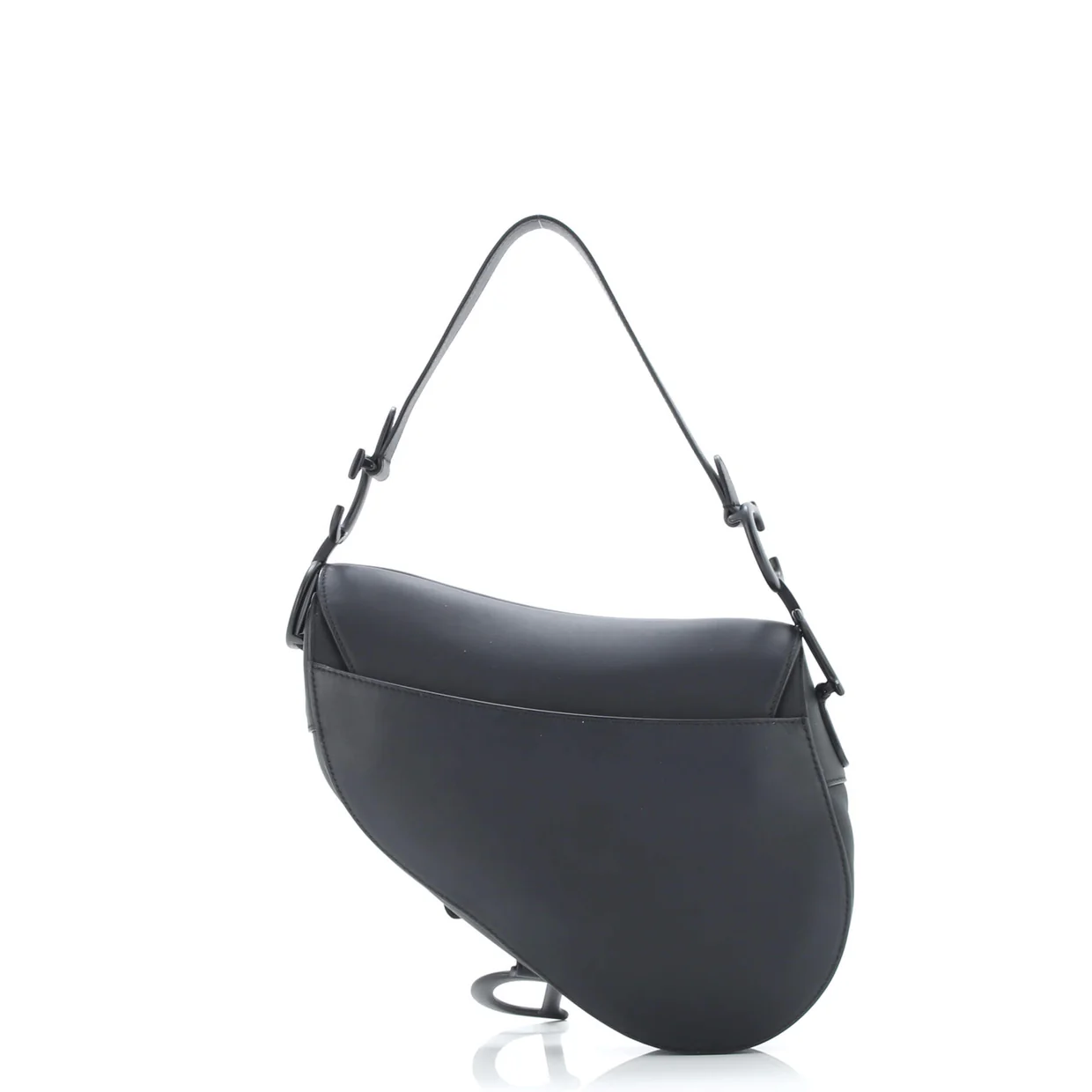 Ultra Matte Saddle Handbag Leather Medium - Deep Luxury