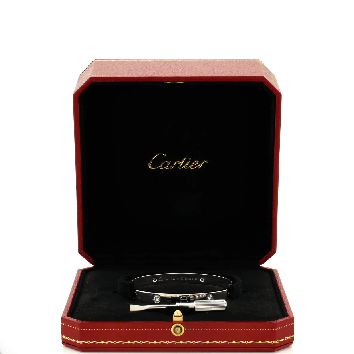 Love 4 Diamond Bracelet 18K White Gold and Diamonds - Deep Luxury