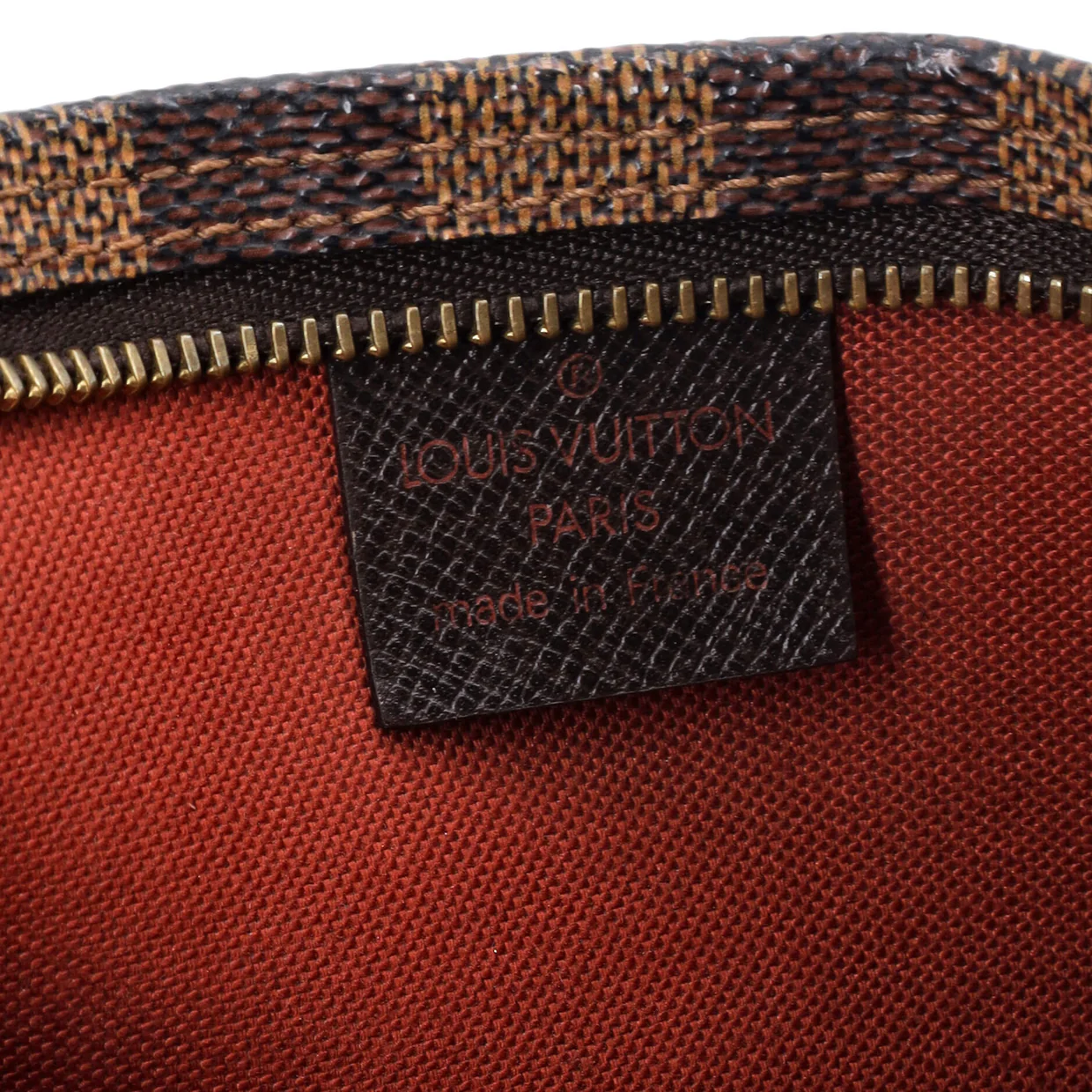 Trousse Make Up Bag Damier - Deep Luxury