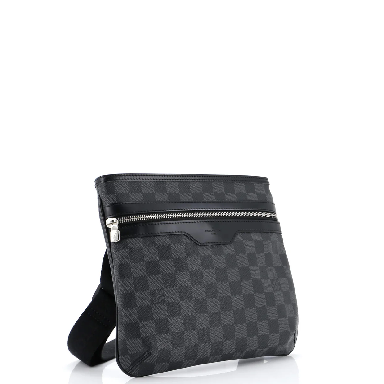 Thomas Handbag Damier Graphite - Deep Luxury