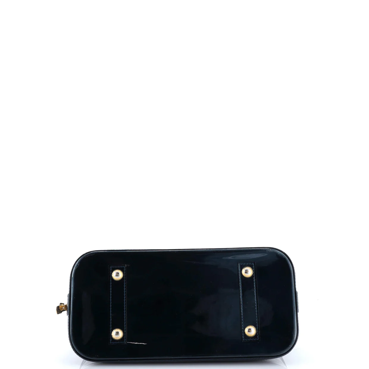 Alma Handbag Monogram Vernis PM - Deep Luxury