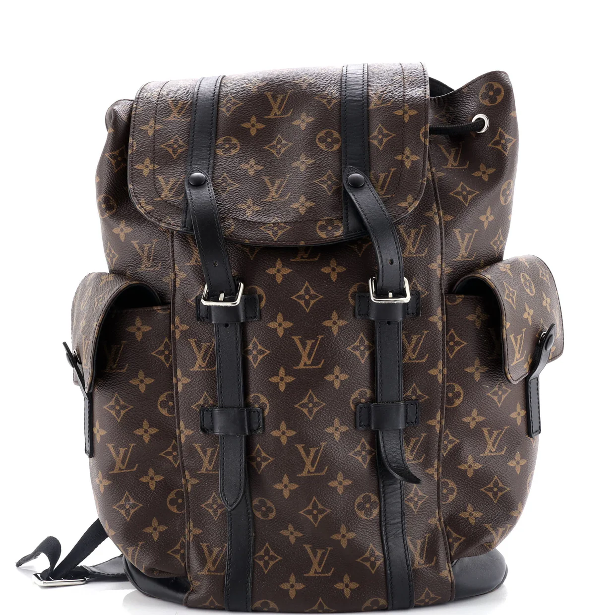 Christopher Backpack Macassar Monogram Canvas MM - Deep Luxury