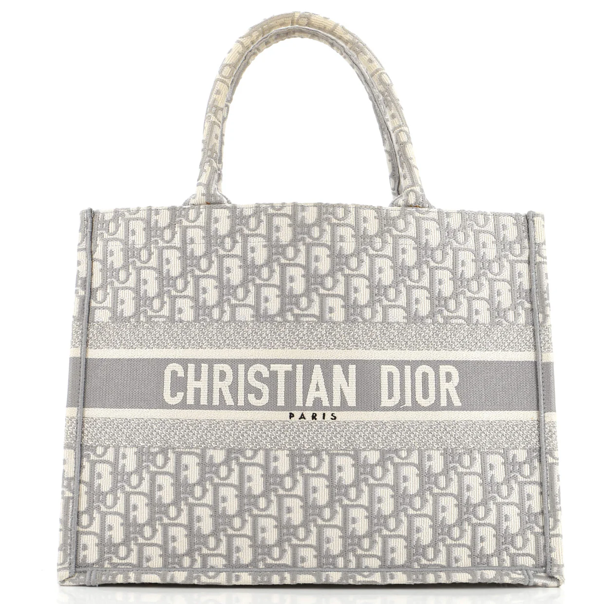 Book Tote Oblique Canvas Medium - Deep Luxury