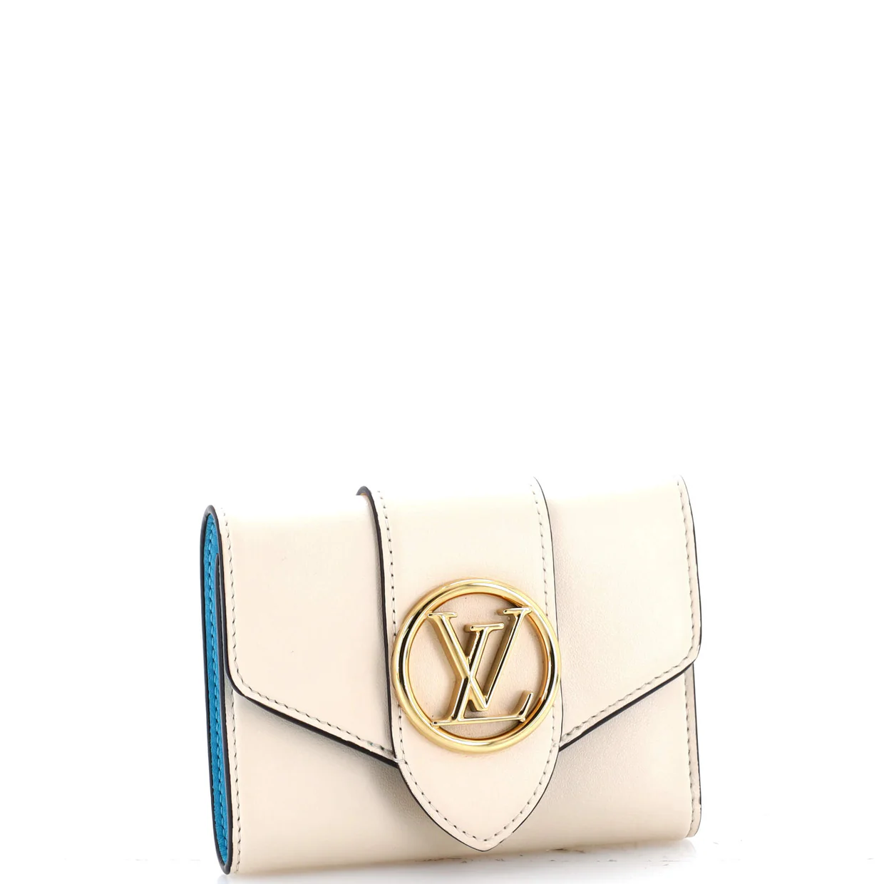 LV Pont 9 Wallet Leather Compact - Deep Luxury