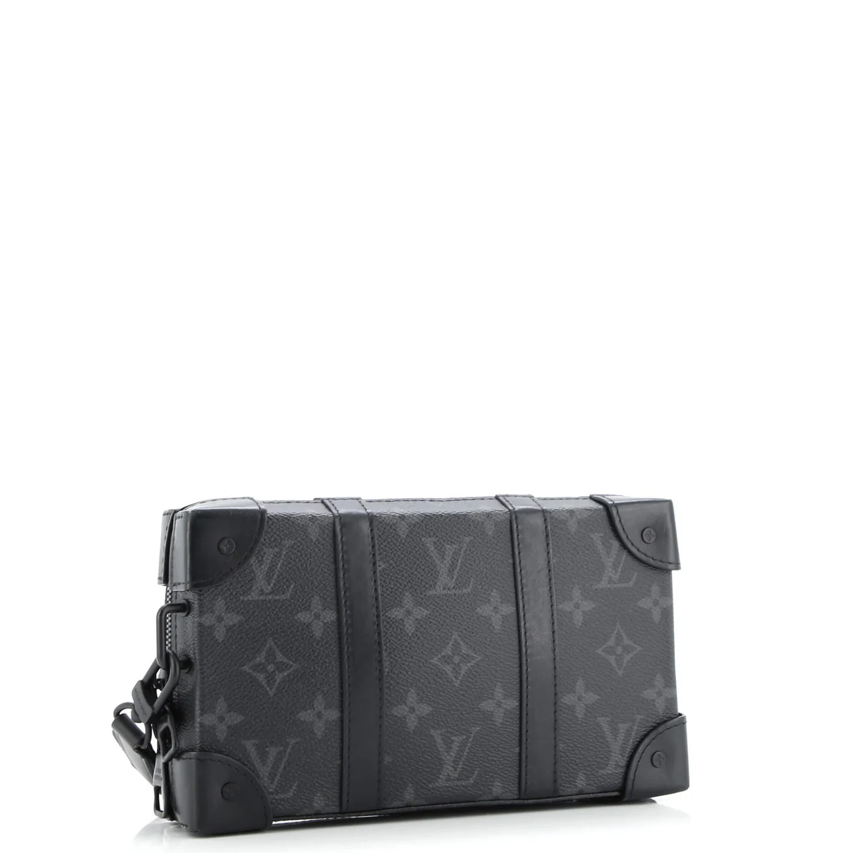 Soft Trunk Wallet Monogram Eclipse Canvas - Deep Luxury