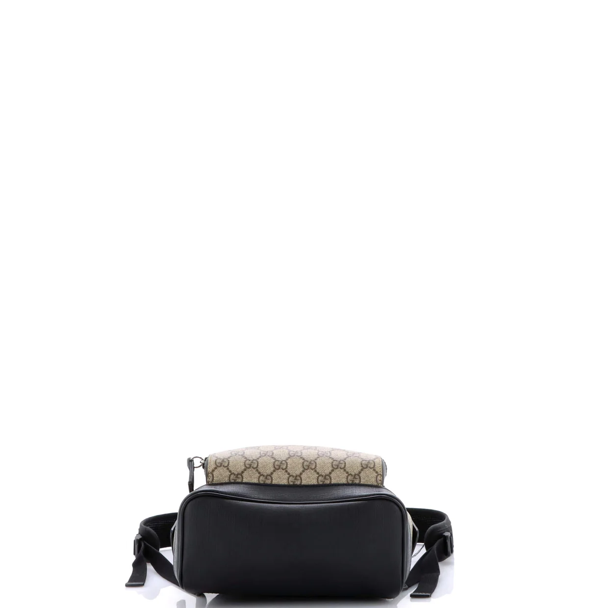 Zip Pocket Backpack GG Coated Canvas Small - Deep Luxury