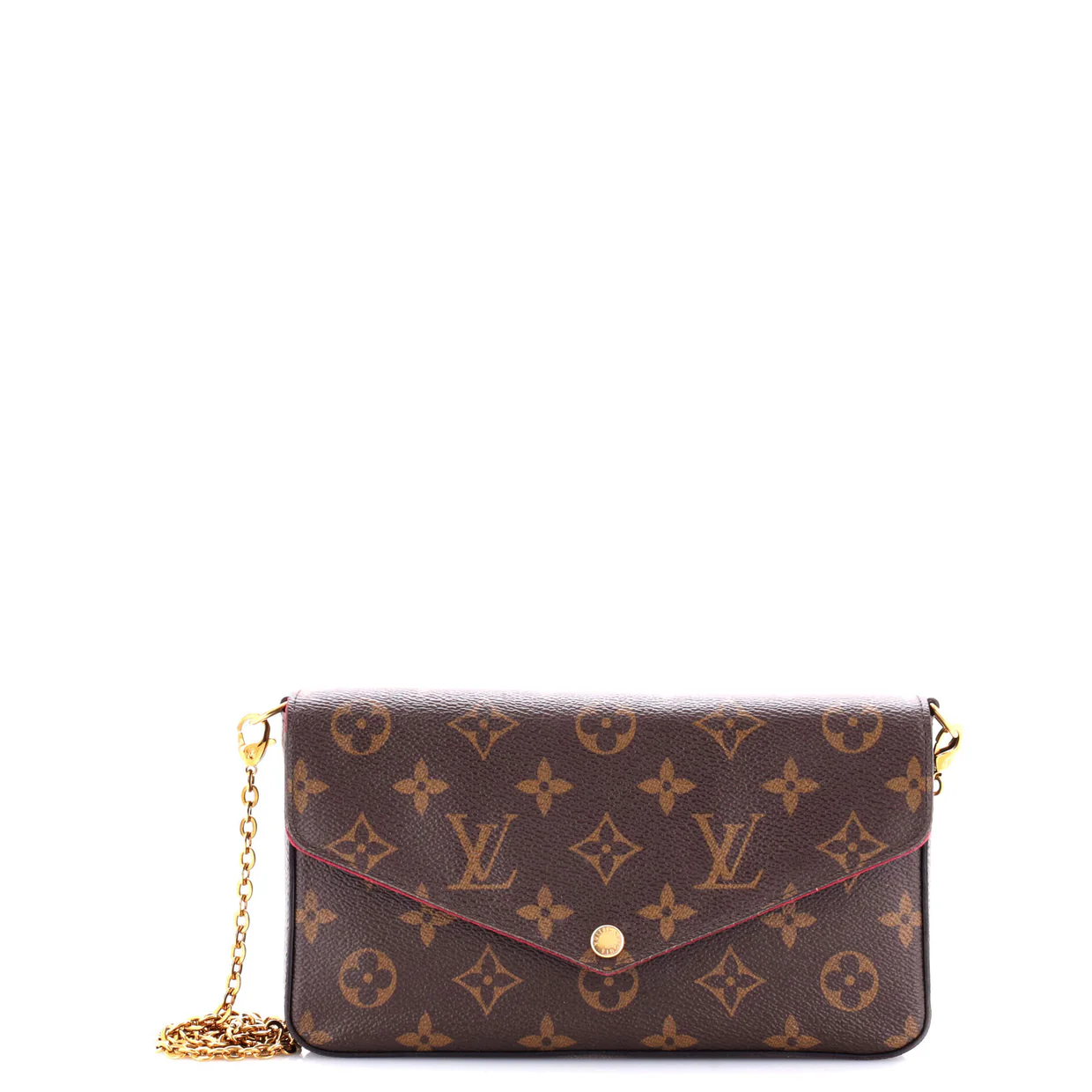 Felicie Pochette Monogram Canvas - Deep Luxury