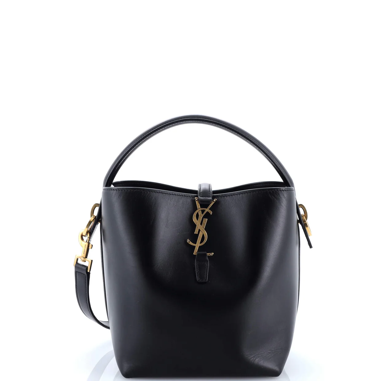 Le 37 Bucket Bag Leather Mini - Deep Luxury