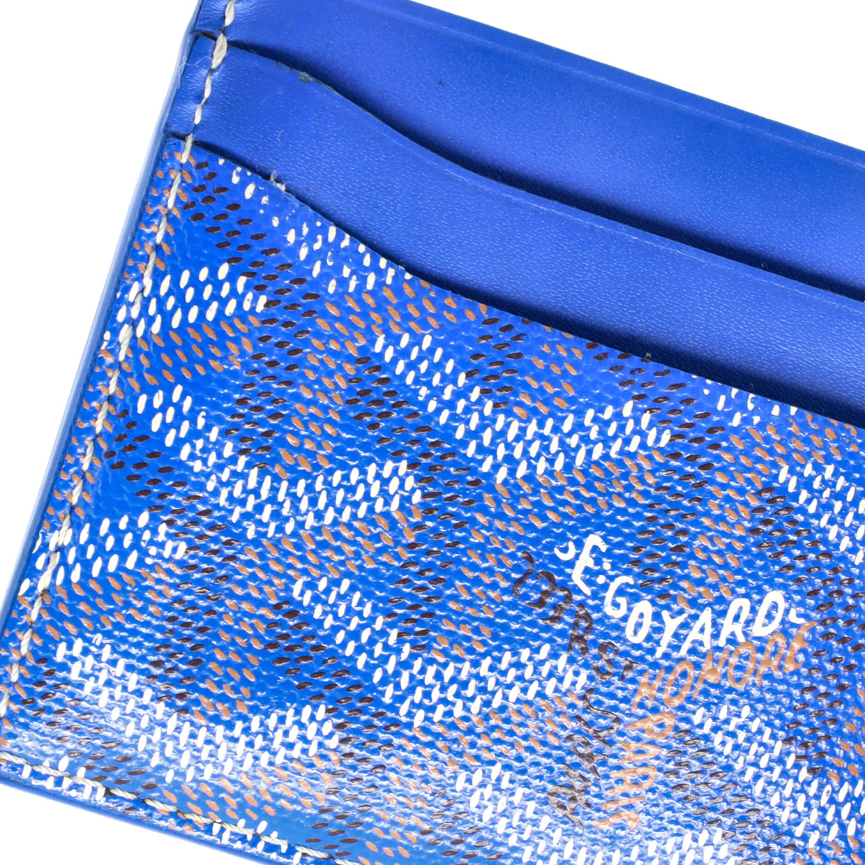 Saint Sulpice Card Holder Coated Canvas - Deep Luxury