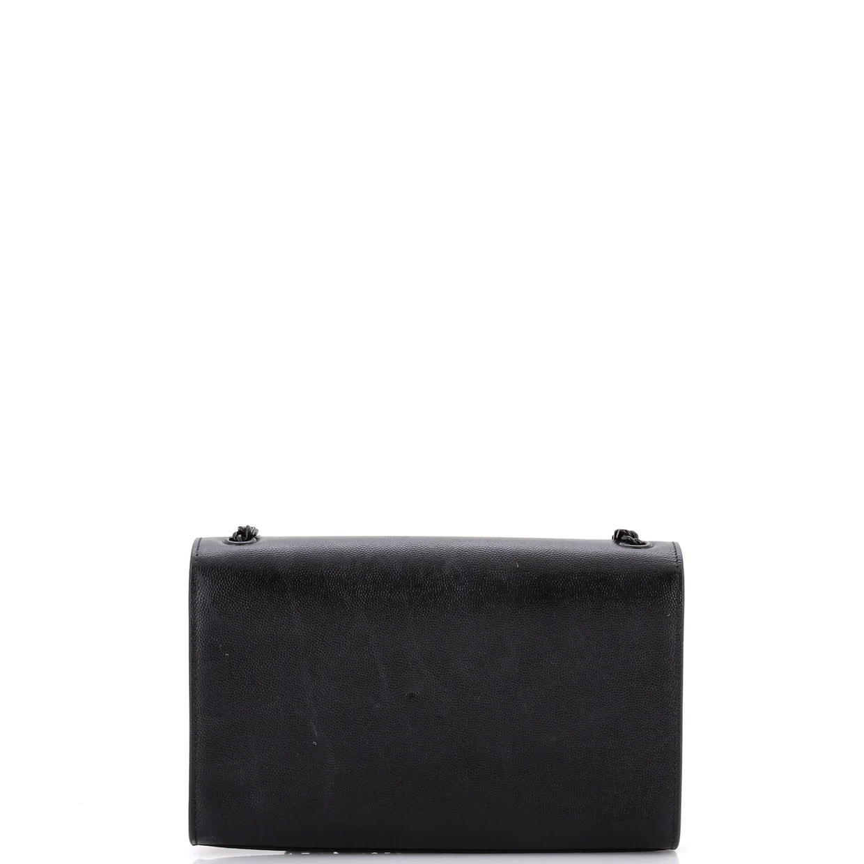 Classic Monogram Crossbody Bag Grainy Leather Medium - Deep Luxury