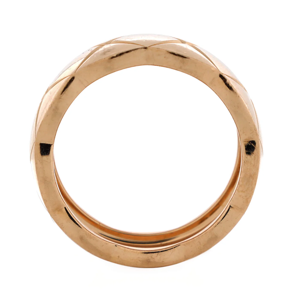 Coco Crush Ring 18K Beige Gold Small - Deep Luxury