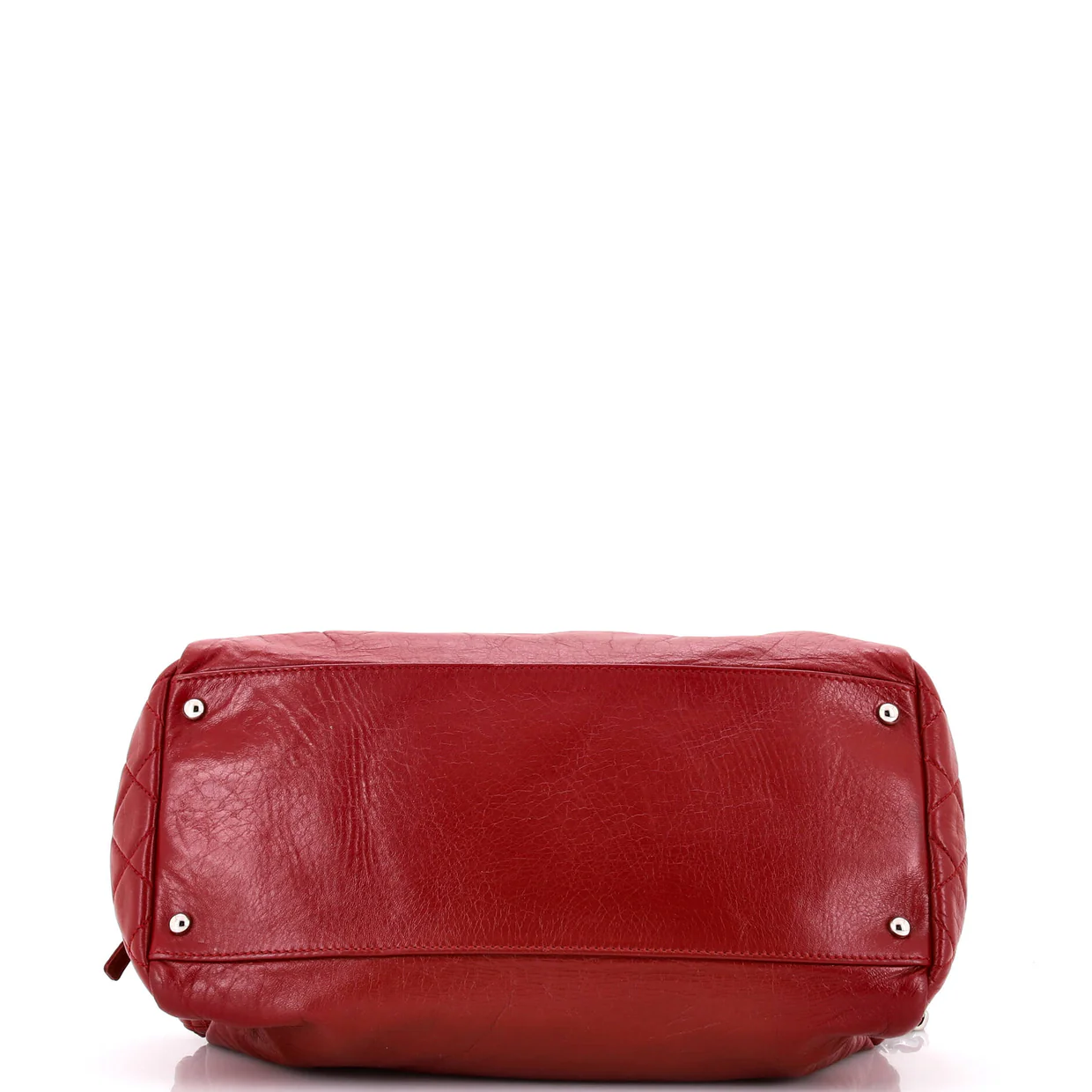 CC Frame Tote Calfskin Large - Deep Luxury