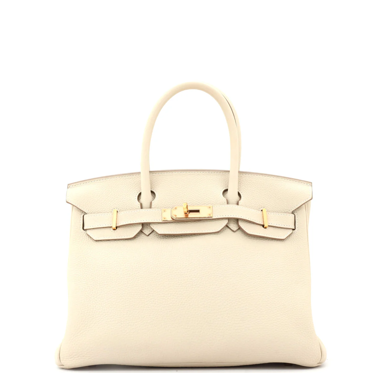 Birkin Handbag Light Togo with Rose Gold Hardware 30 - Deep Luxury