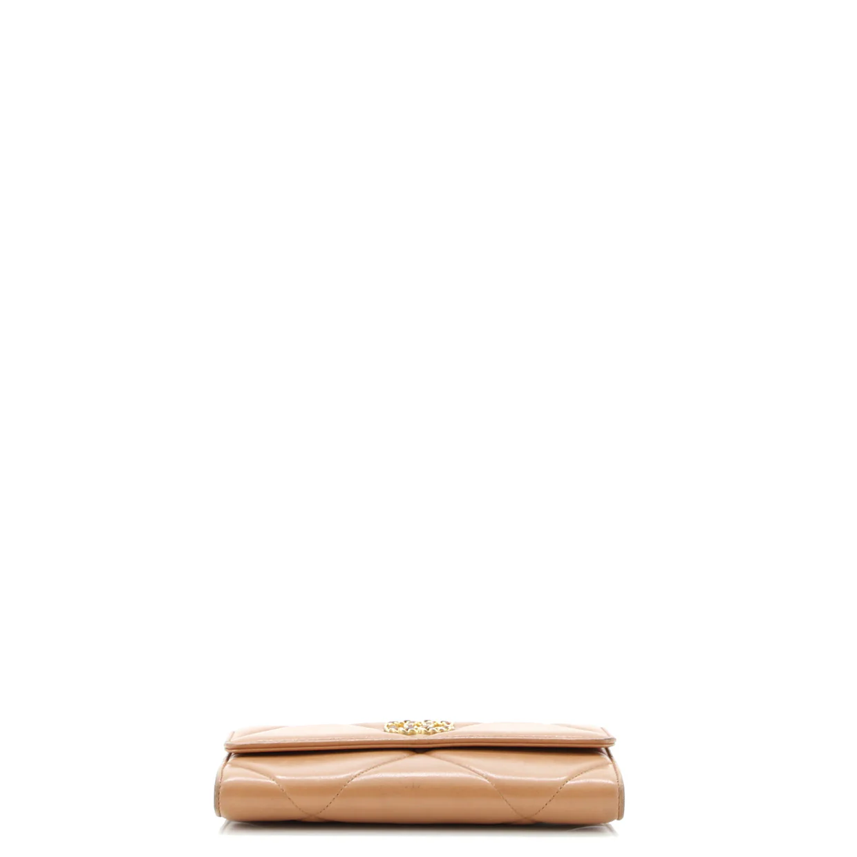 19 Flap Wallet Quilted Lambskin Long - Deep Luxury