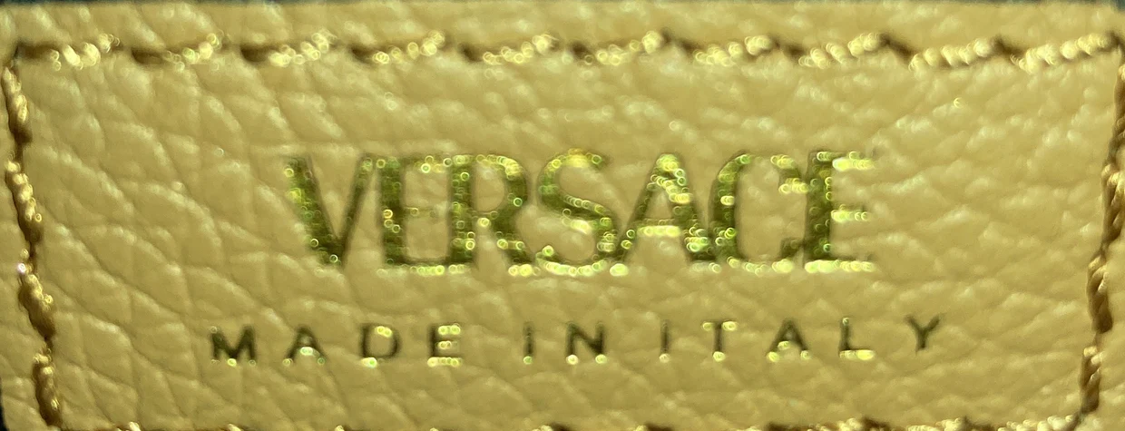 La Medusa Flap Shoulder Bag Leather Small - Deep Luxury