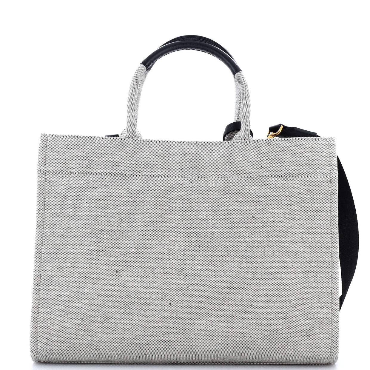 La Medusa Tote Studded Canvas Large - Deep Luxury