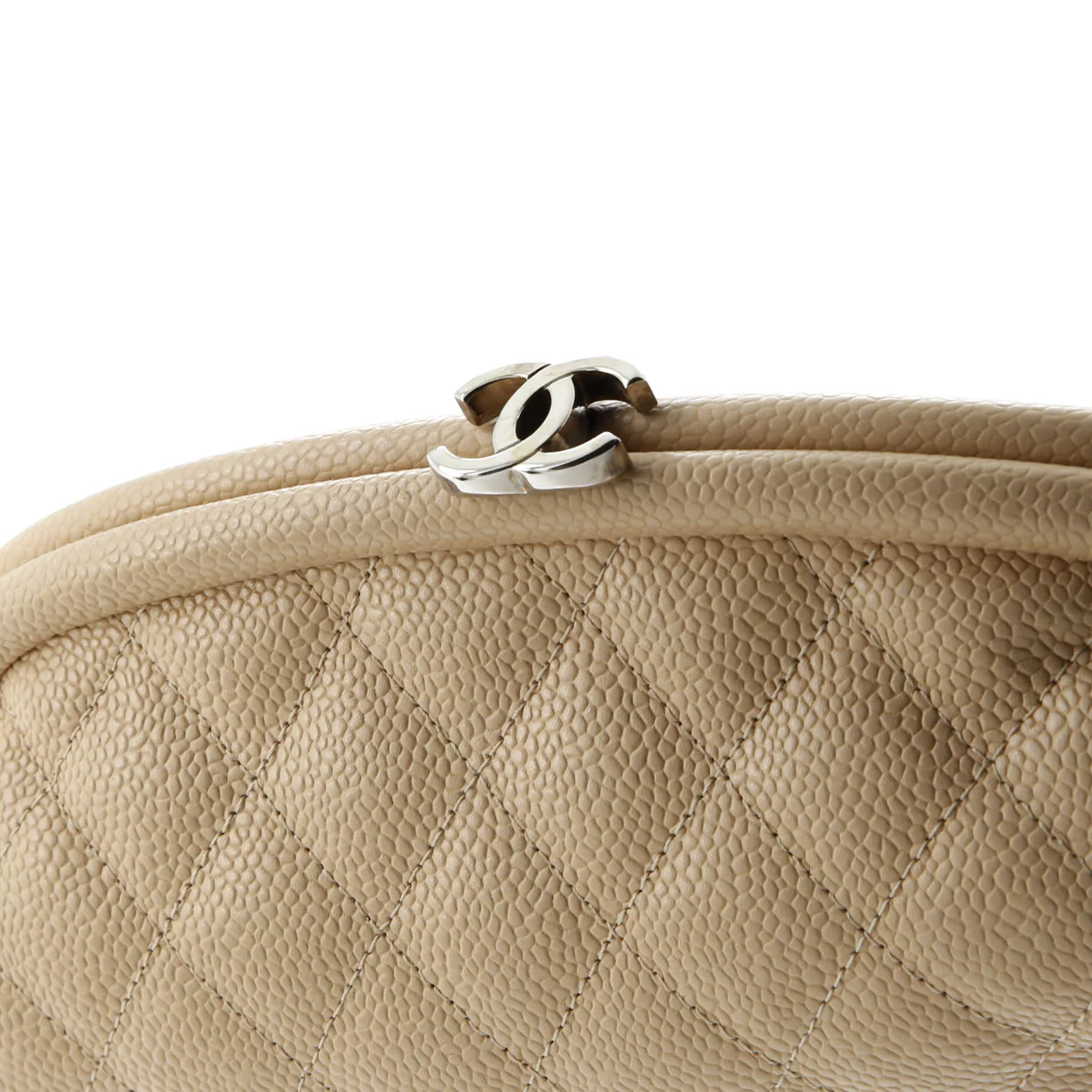 Timeless Clutch Quilted Caviar - Deep Luxury