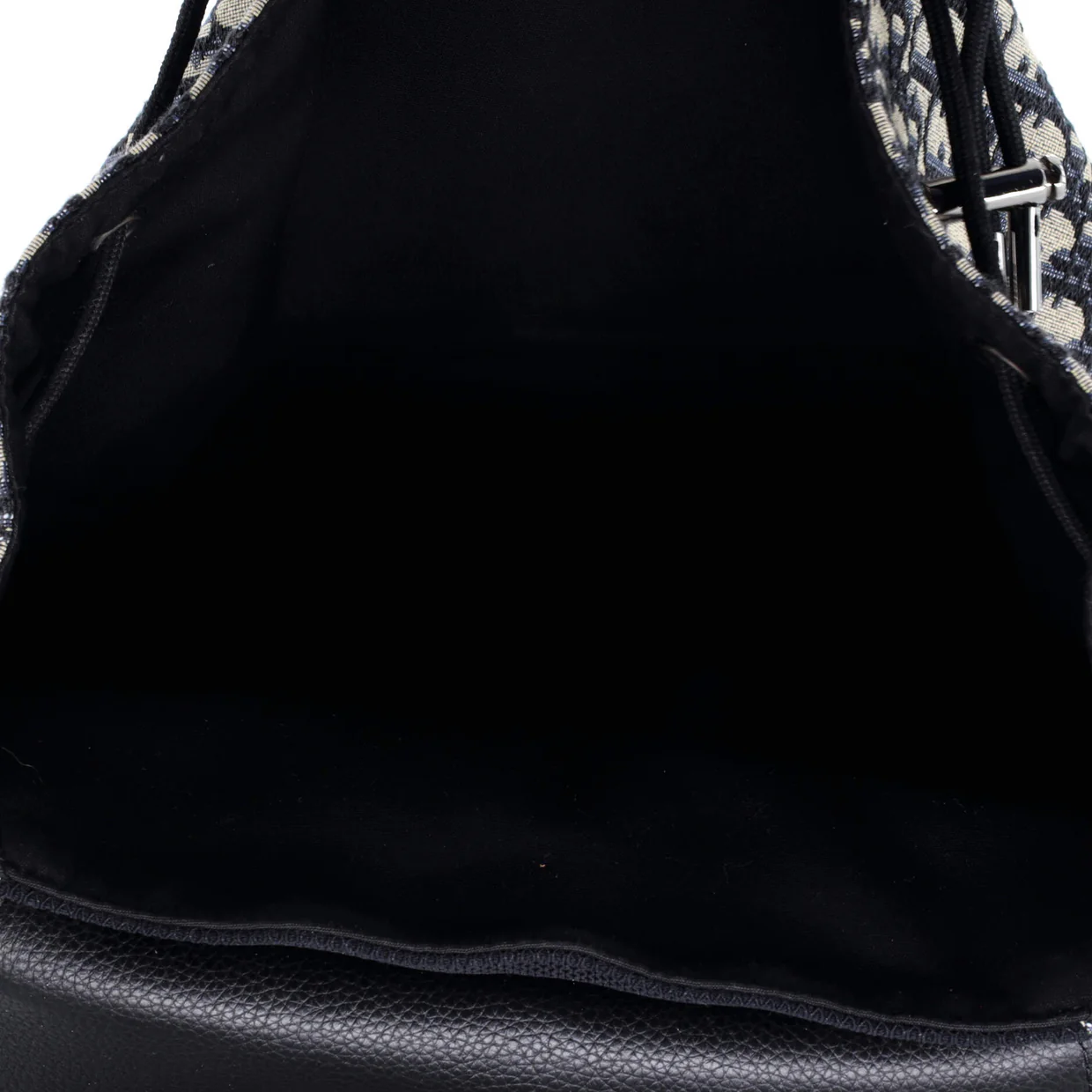Motion Backpack Oblique Nylon with Leather Medium - Deep Luxury