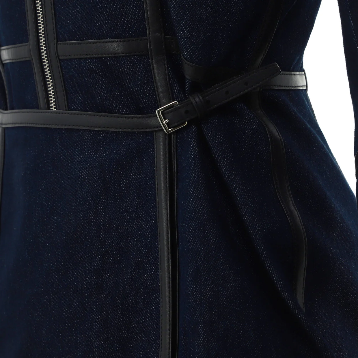 Women's Tablier Dress Jacket Denim - Deep Luxury