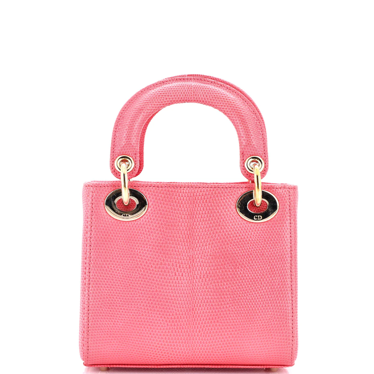 Lady Dior Chain Bag Lizard Mini - Deep Luxury