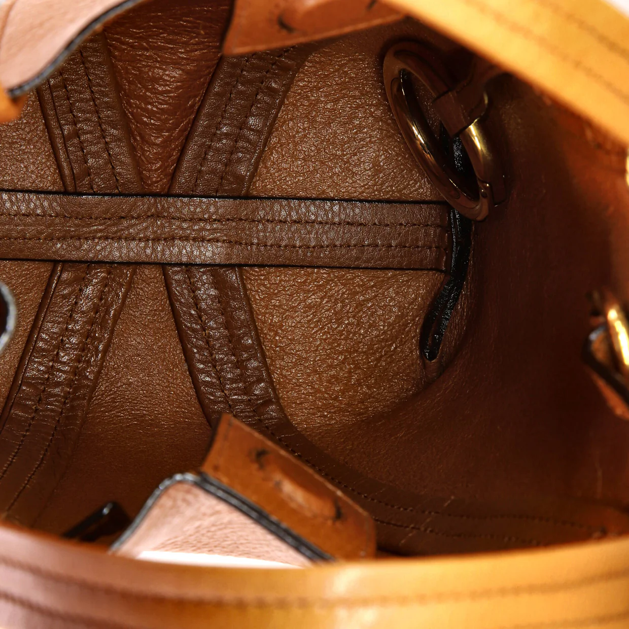 Spin Tote Leather Small - Deep Luxury