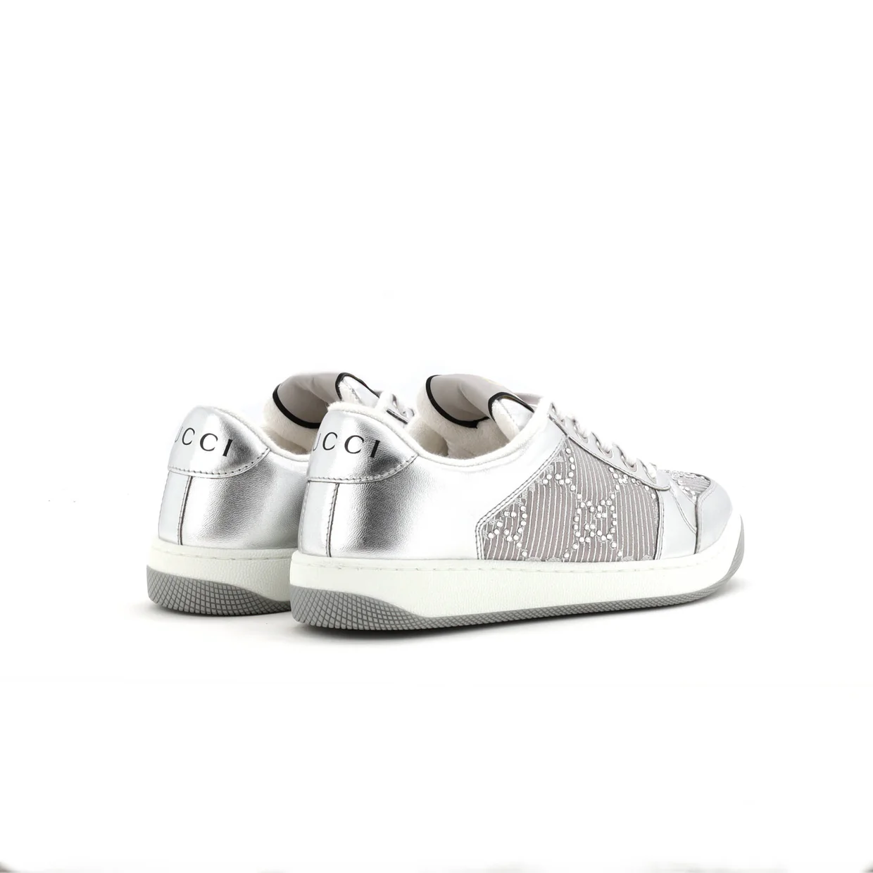Screener Sneakers GG Canvas with Crystals - Deep Luxury