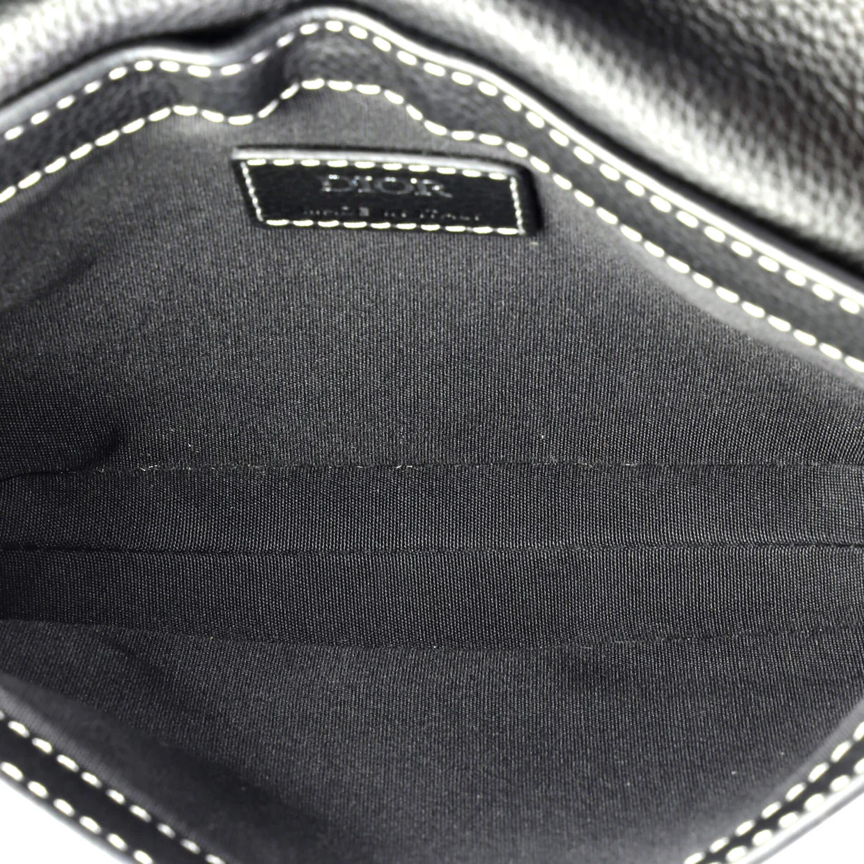 Saddle Messenger Pouch Leather - Deep Luxury