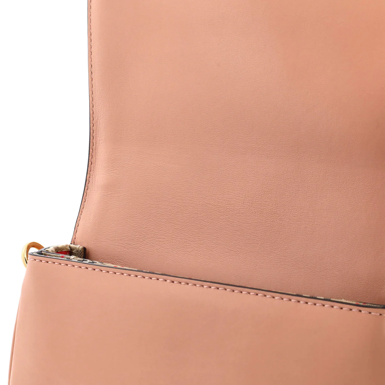 Link Flap Bag Leather Small - Deep Luxury