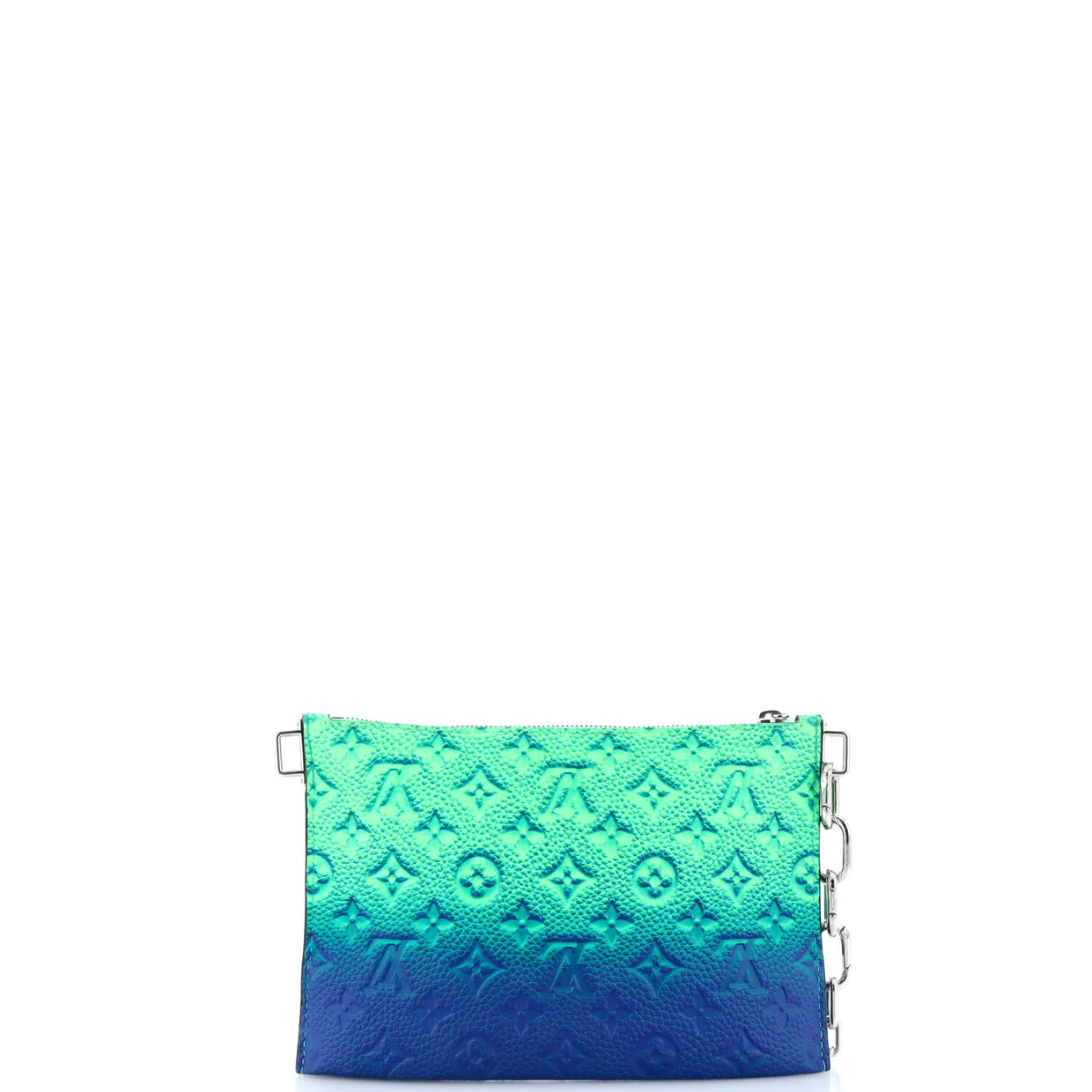 Trio Pouch Messenger Bag Limited Edition Illusion Monogram Taurillon Leather - Deep Luxury