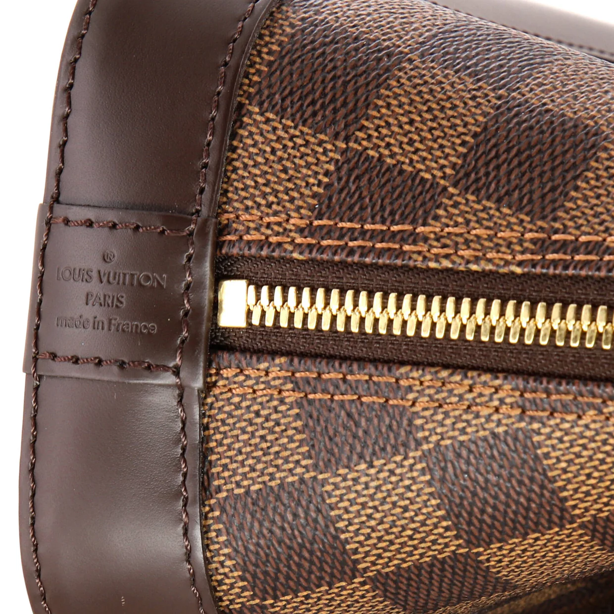 Alma Handbag Damier BB - Deep Luxury