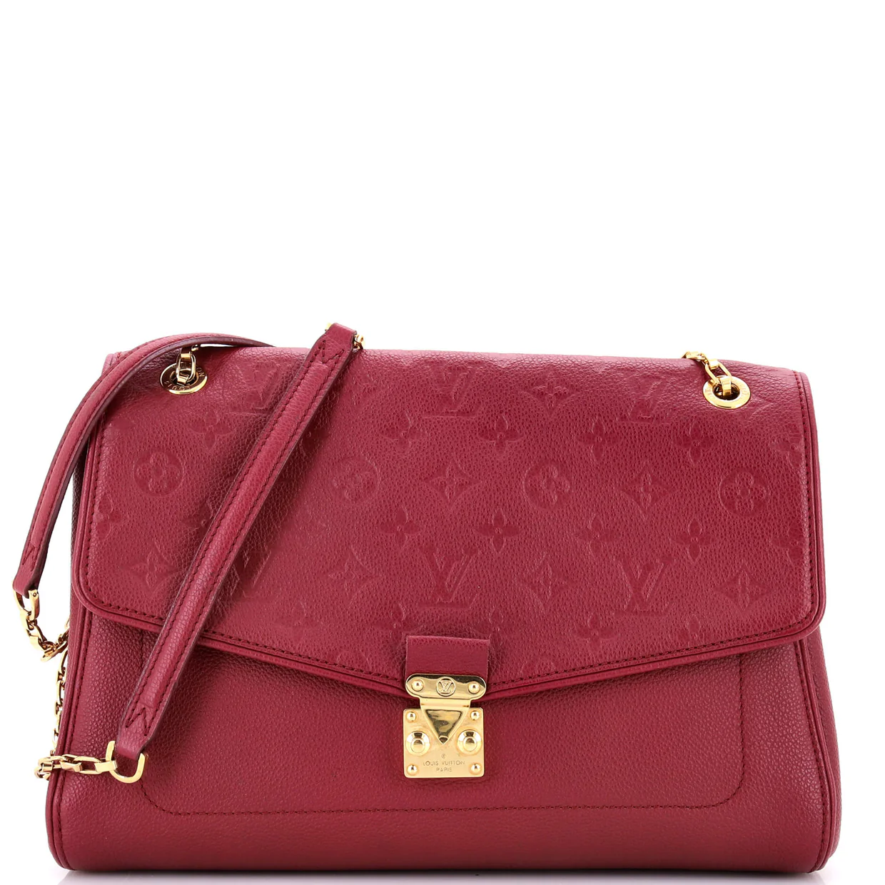 Saint Germain Handbag Monogram Empreinte Leather MM - Deep Luxury