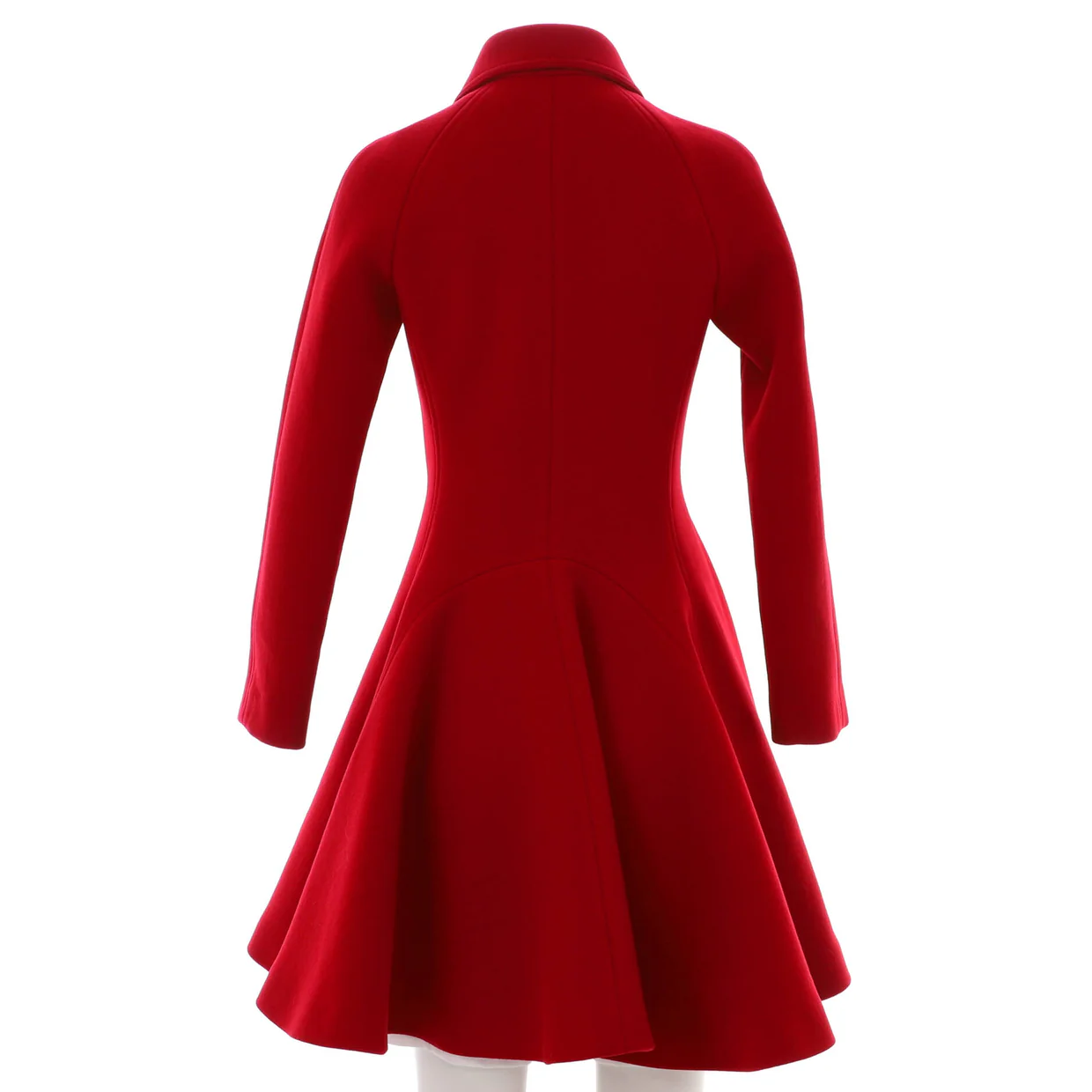 Women's Double Breasted Peacoat Wool - Deep Luxury