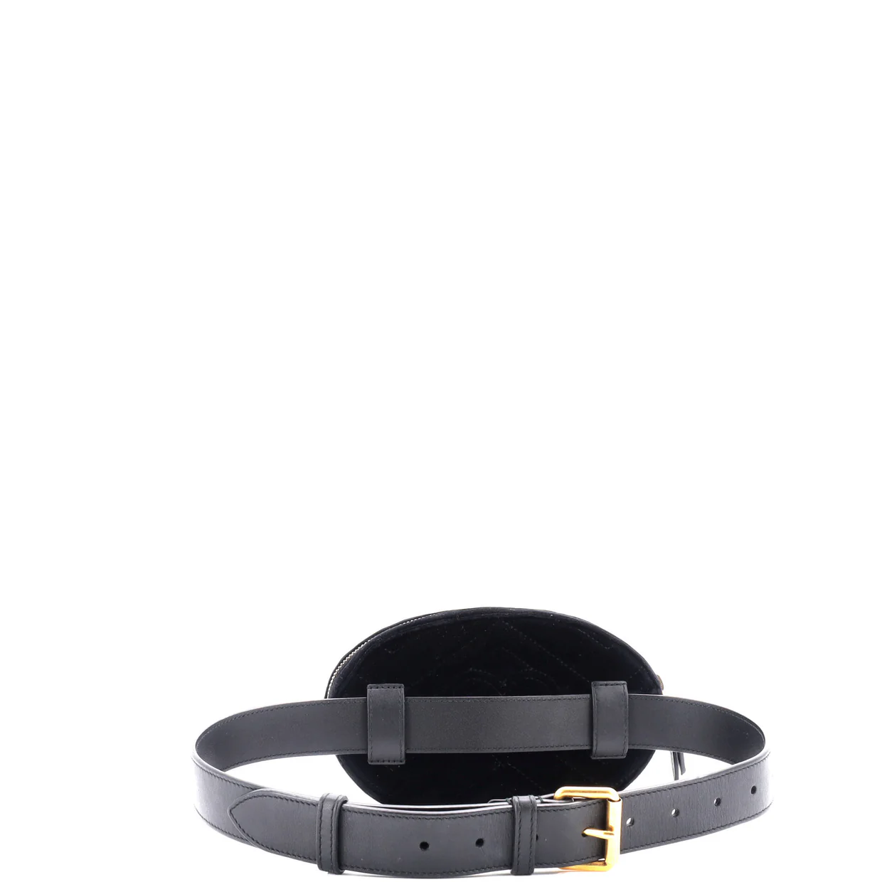 GG Marmont Belt Bag Matelasse Velvet - Deep Luxury