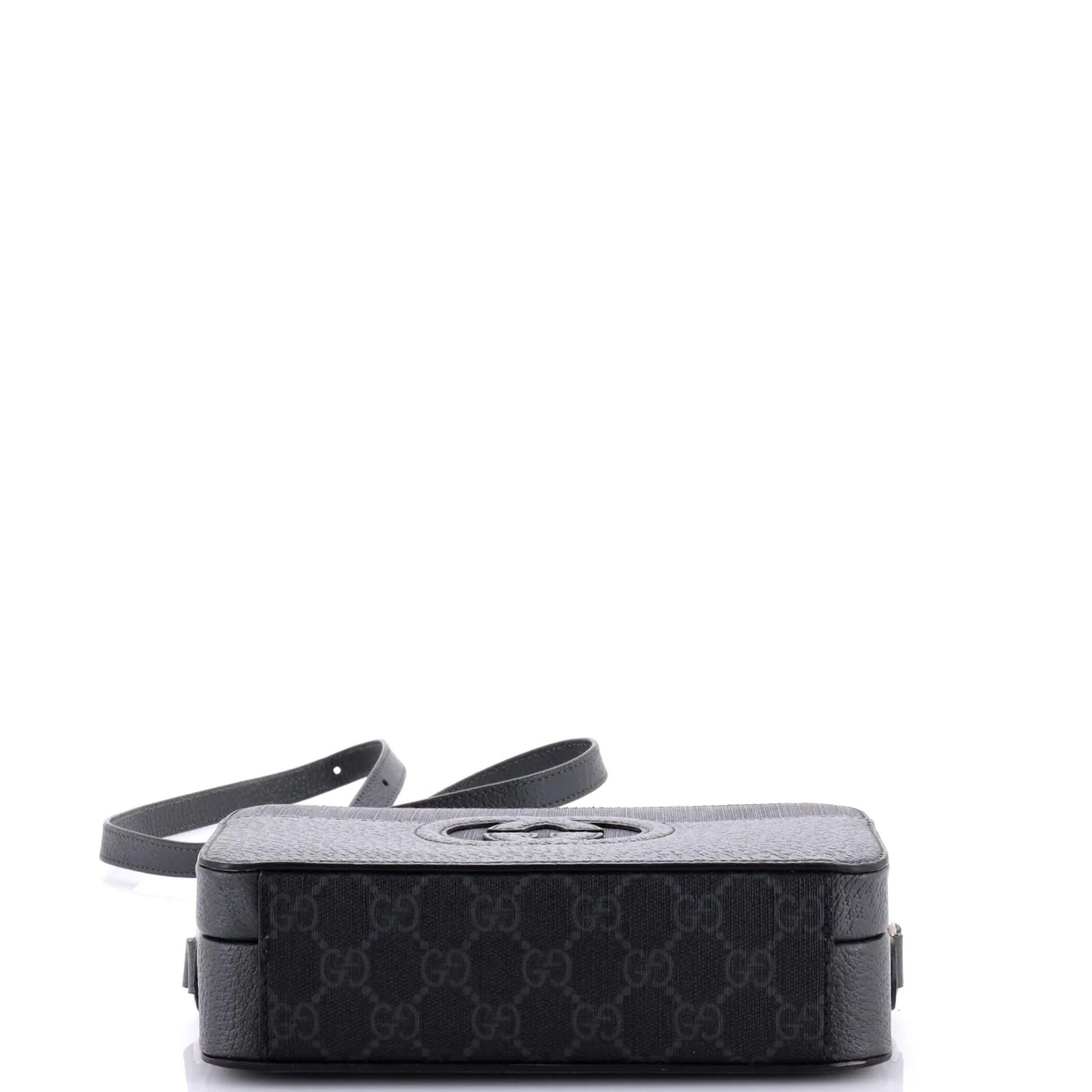 Padlock Interlocking G Crossbody Bag GG Coated Canvas and Leather Mini - Deep Luxury