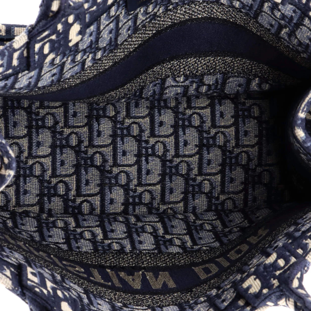 Book Tote Oblique Canvas Medium - Deep Luxury