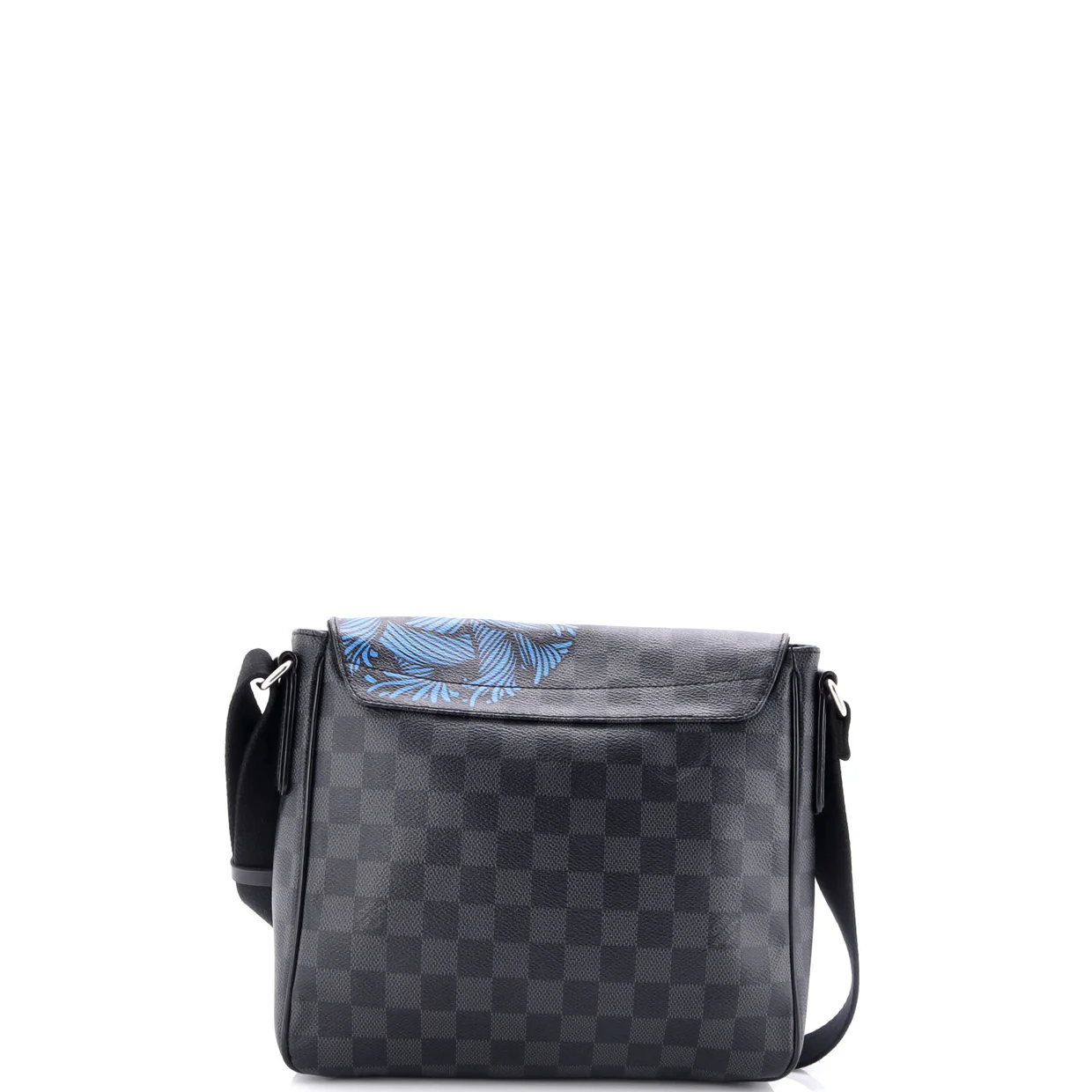 District Messenger Bag Limited Edition Nemeth Damier Graphite PM - Deep Luxury