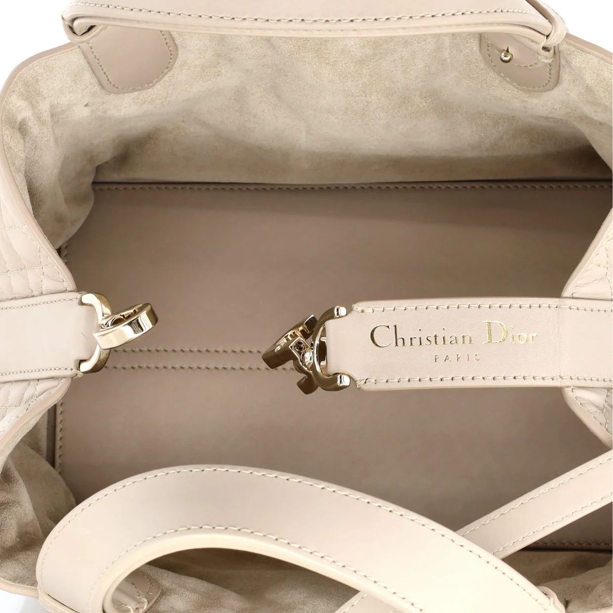 Toujours Tote Bag Macrocannage Quilt Calfskin Small - Deep Luxury