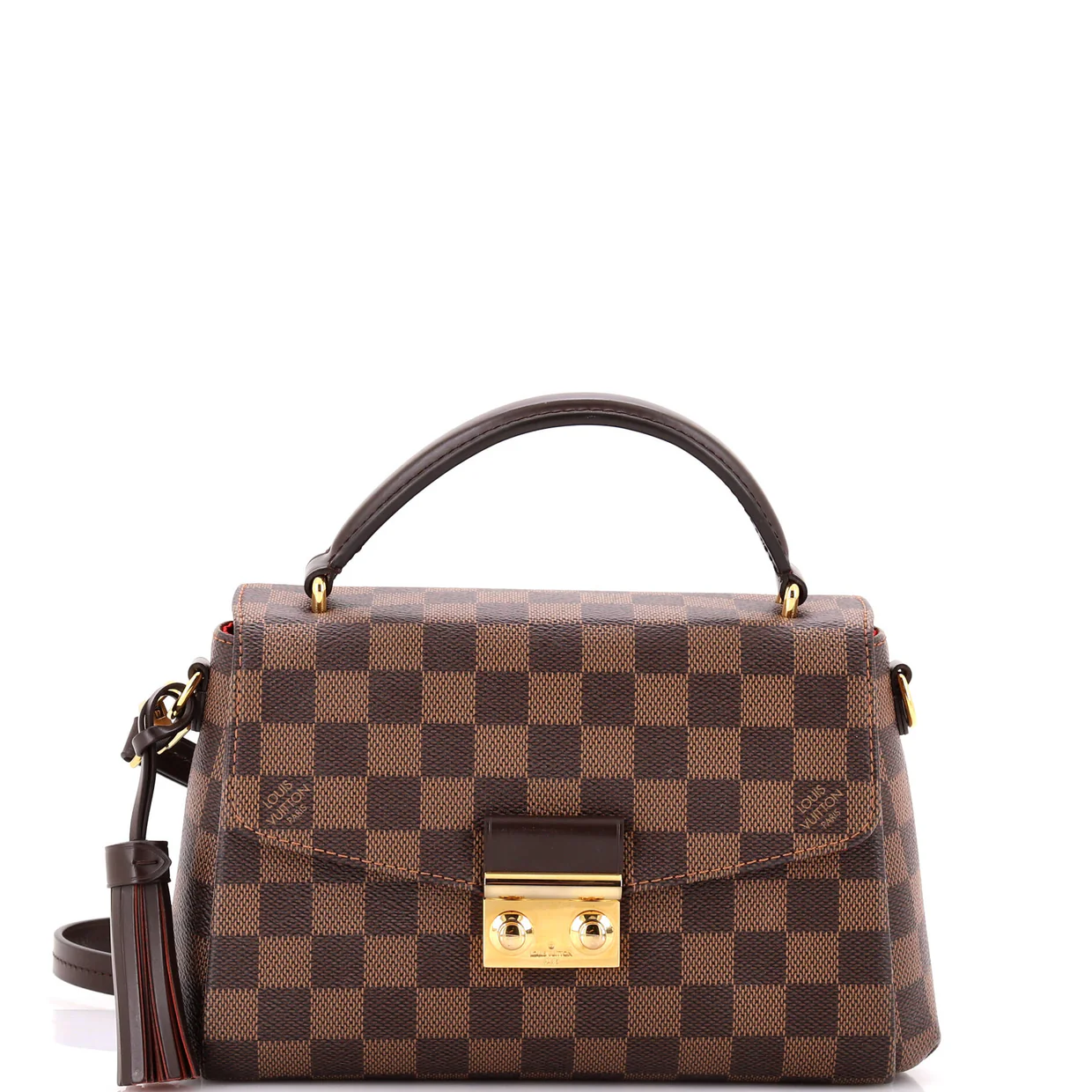 Croisette Handbag Damier - Deep Luxury