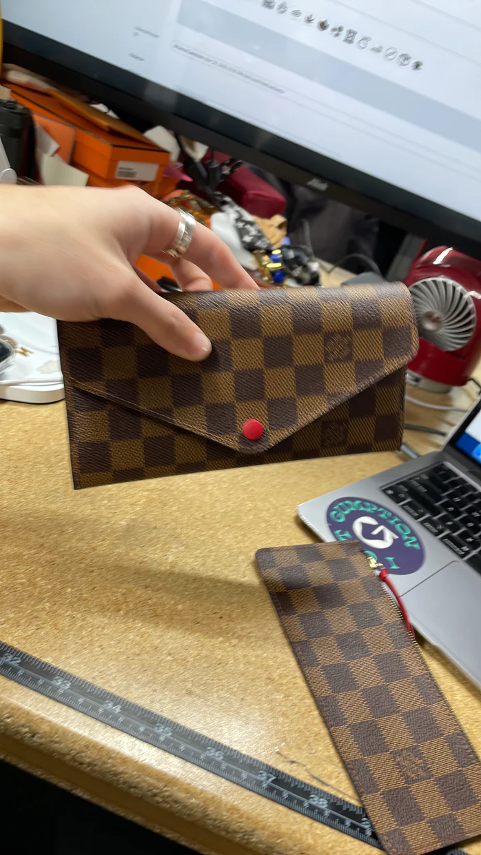 Josephine Wallet NM Damier - Deep Luxury