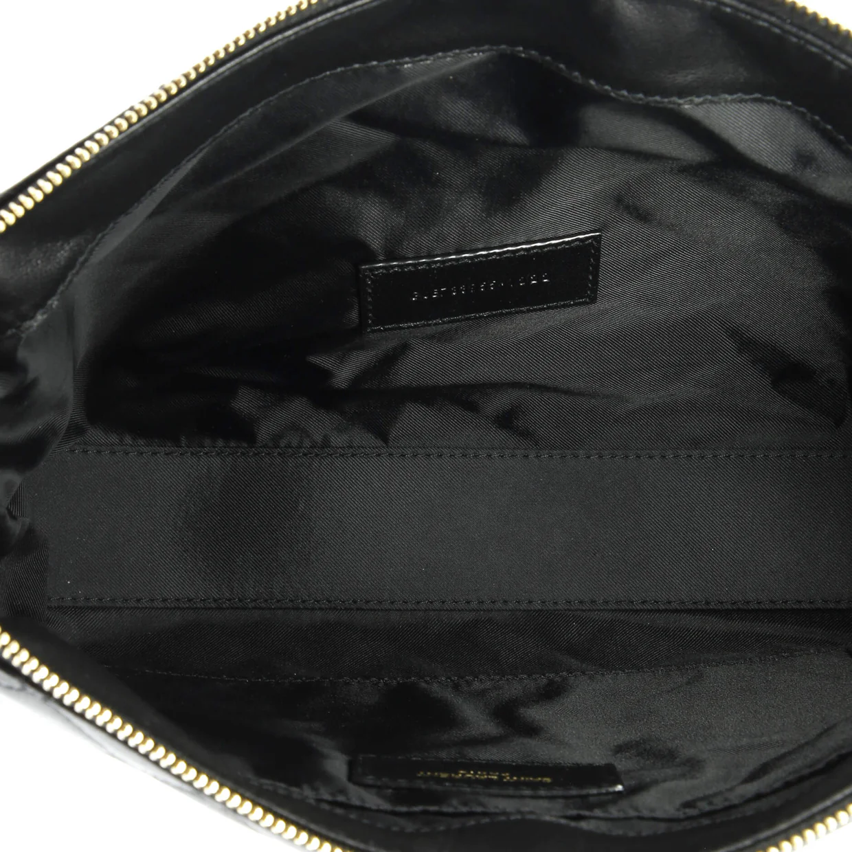 Gaby Zipped Pouch Quilted Leather - Deep Luxury