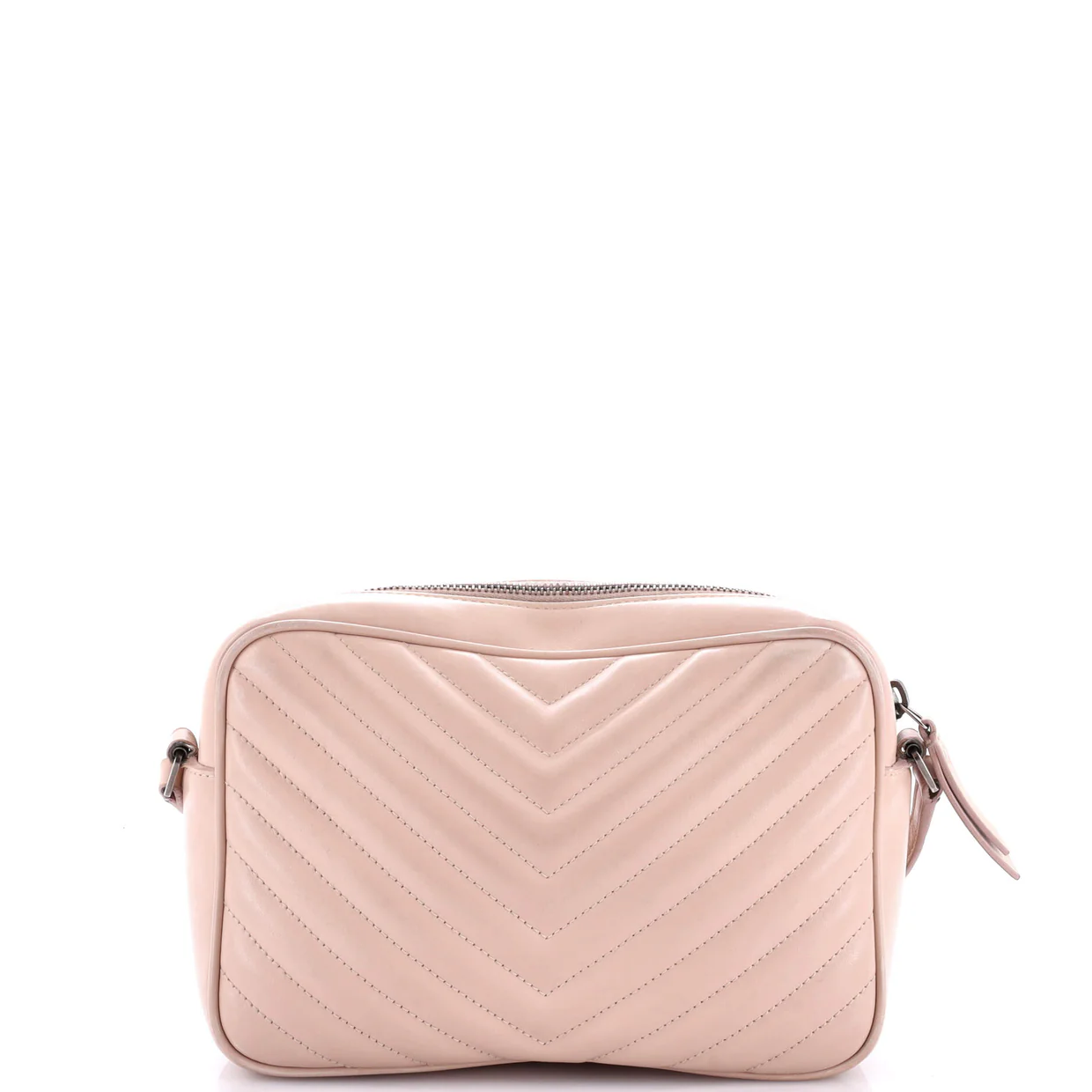 Lou Camera Bag Matelasse Chevron Leather Small - Deep Luxury