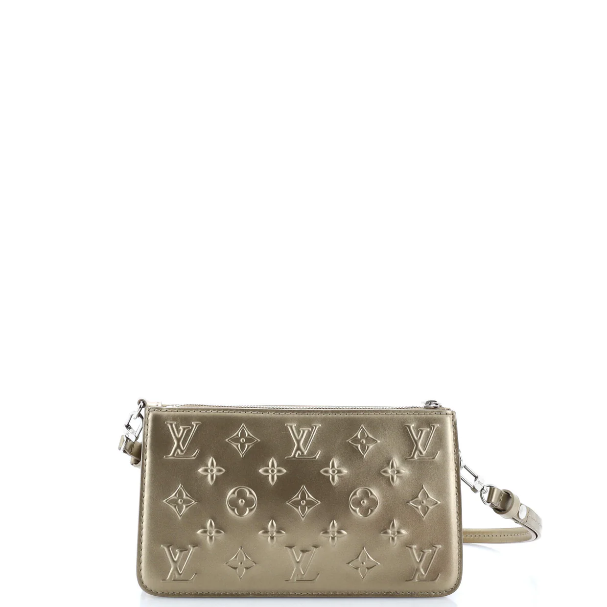 Lexington Pouch Debossed Monogram Leather - Deep Luxury